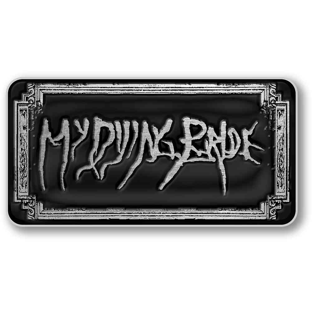 My Dying Bride - Logo Métal broche - Noir/Couleur argent